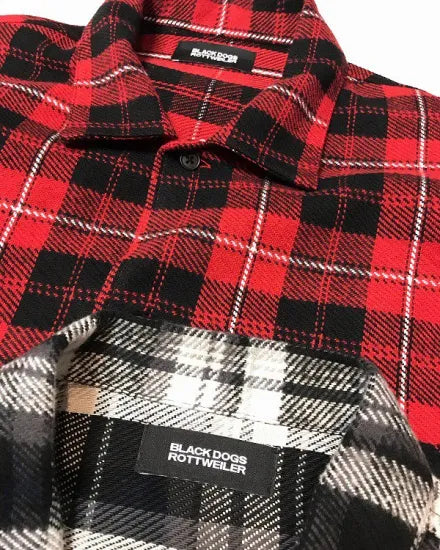 ROTTWEILER | R9 CHECK OPENCOLLAR SHIRT
