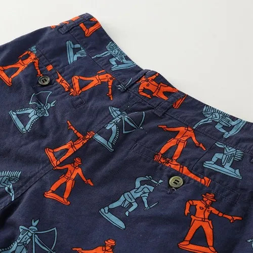 NAISSANCE | INDIAN COWBOY PRINTED SHORTS