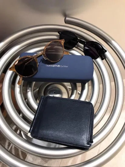 nonnative | DWELLER WALLET COW LEATHER WITH MONEY CLIP