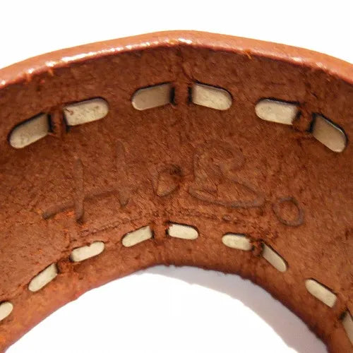 hobo | SQUARE BUCKLE LEATHER BRACELET