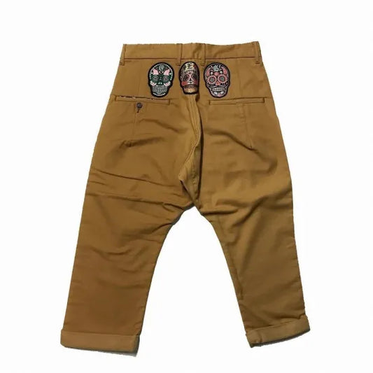 EOTOTO | SKULL SARROUEL CROPPED