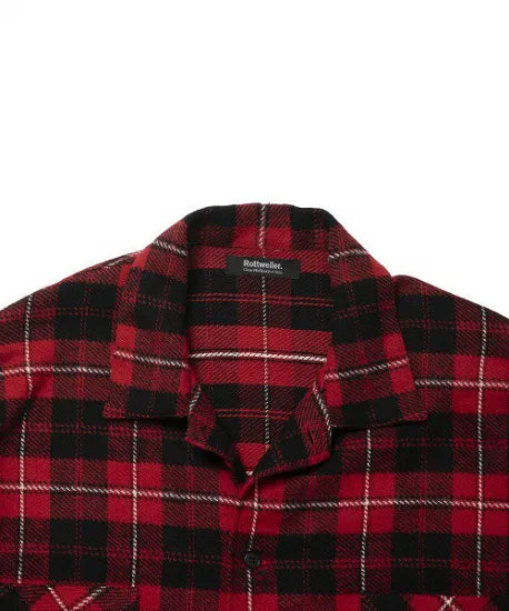 ROTTWEILER | R9 CHECK OPENCOLLAR SHIRT