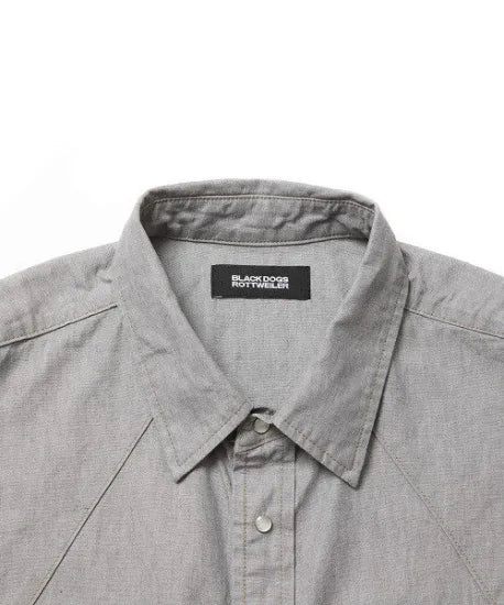 ROTTWEILER | R9 GRAY DENIM SHIRT