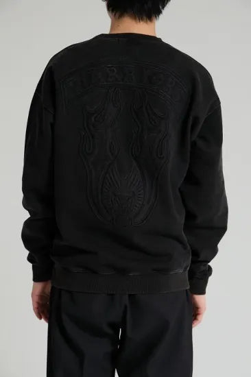 DELUXE【DELUXE x THE Warriors】Embroidery CREW