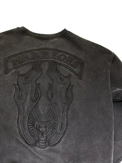 DELUXE【DELUXE x THE Warriors】Embroidery CREW