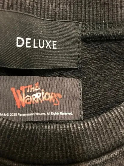 DELUXE【DELUXE x THE Warriors】Embroidery CREW