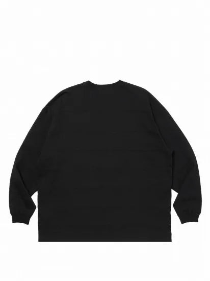 COOTIE | Plaited Jersey Paneling Border L/S Tee