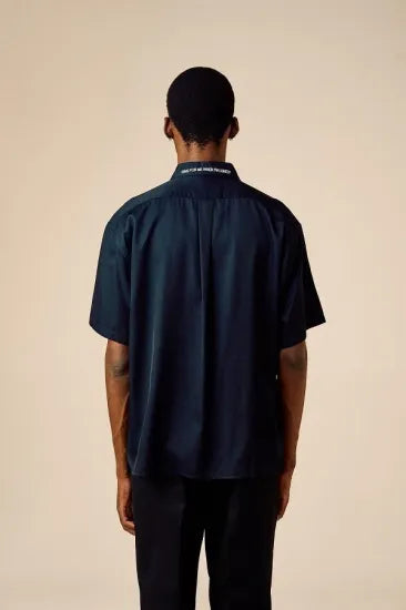 BEDWIN & THE HEARTBREAKERS | S/S EMBROIDERED SHIRT "BLUNT"
