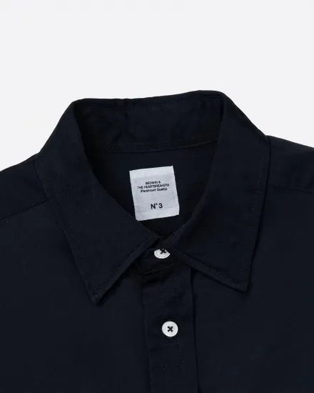 BEDWIN & THE HEARTBREAKERS | S/S EMBROIDERED SHIRT "BLUNT"