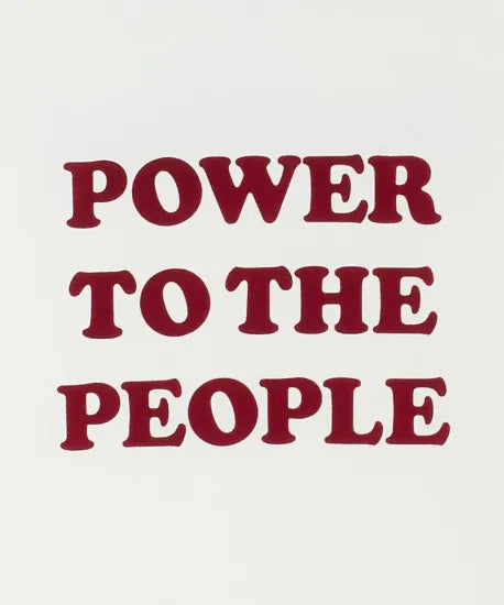 MSML | POWER TO THE PEOPLE RINGER T SHIRT