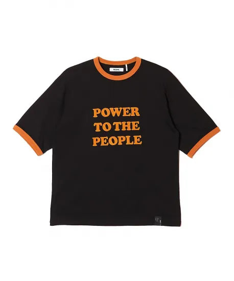 MSML | POWER TO THE PEOPLE RINGER T SHIRT