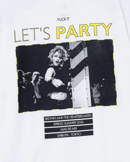 BEDWIN & THE HEARTBREAKERS | S/S PRINTED TEE "Let's Party"