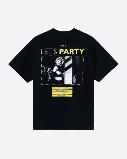 BEDWIN & THE HEARTBREAKERS | S/S PRINTED TEE "Let's Party"