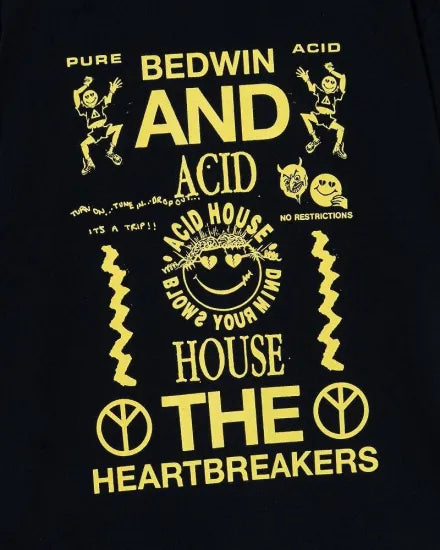BEDWIN & THE HEARTBREAKERS | S/S PRINTED TEE "Acid House"