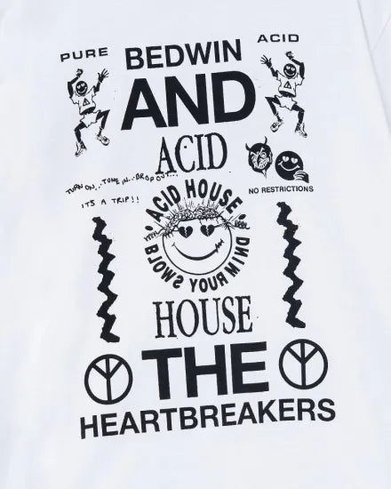 BEDWIN & THE HEARTBREAKERS | S/S PRINTED TEE "Acid House"