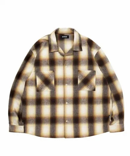 ROTTWEILER【予約商品】R9 OMBRE CHECK SHIRT