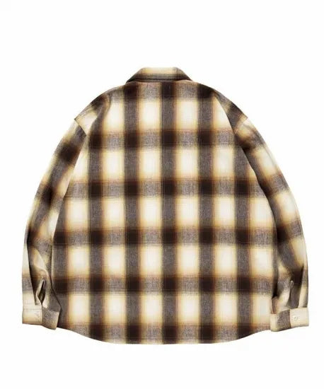 ROTTWEILER【予約商品】R9 OMBRE CHECK SHIRT
