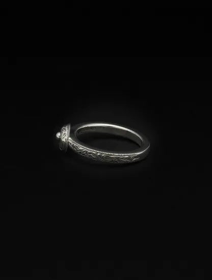 ANTIDOTE BUYERS CLUB | Engraved Tiny Rivet Ring