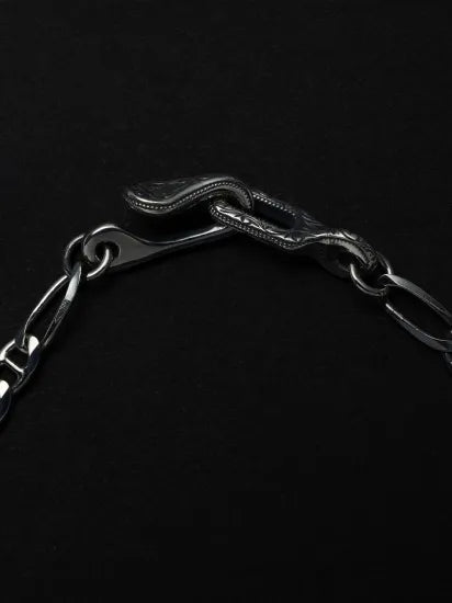 ANTIDOTE BUYERS CLUB | Stud Link Figaro Chain Bracelet