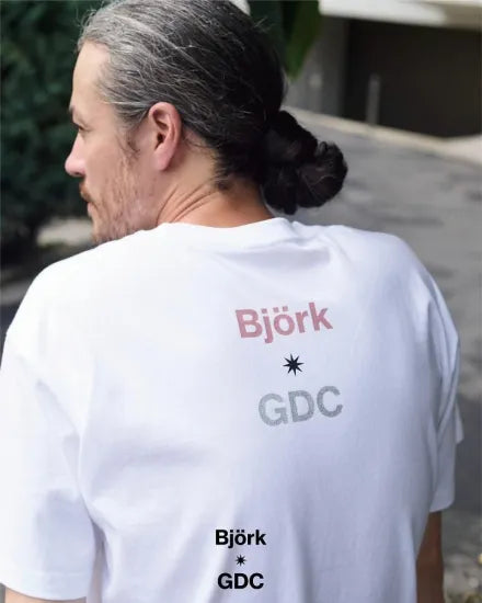 GDC【Bjork by Kevin Cummins×GDC】Color Tee