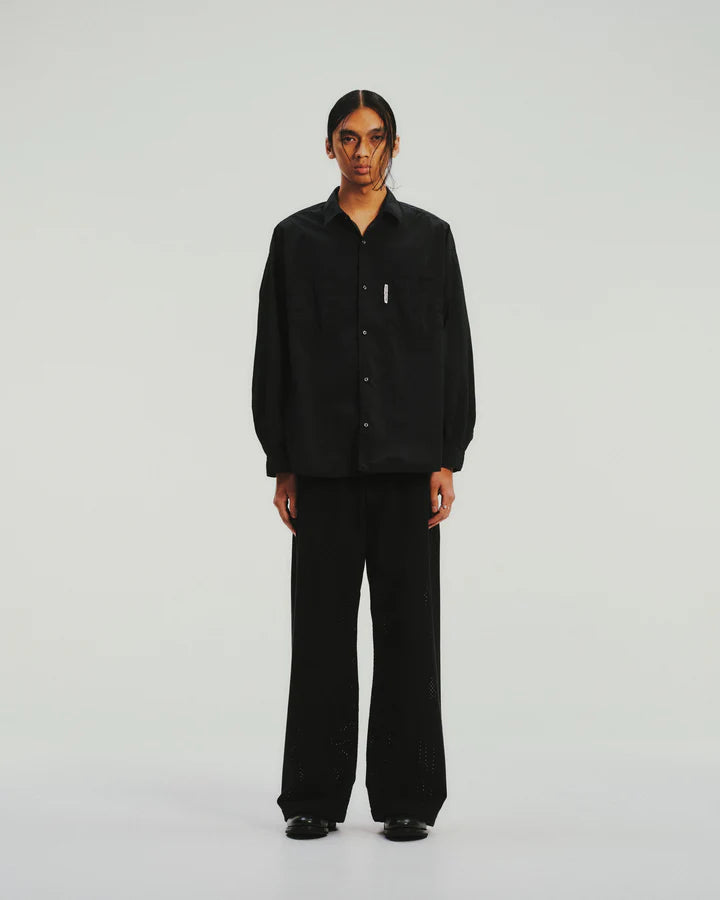 COOTIE | Garment Dyed Nylon L/S Shirt