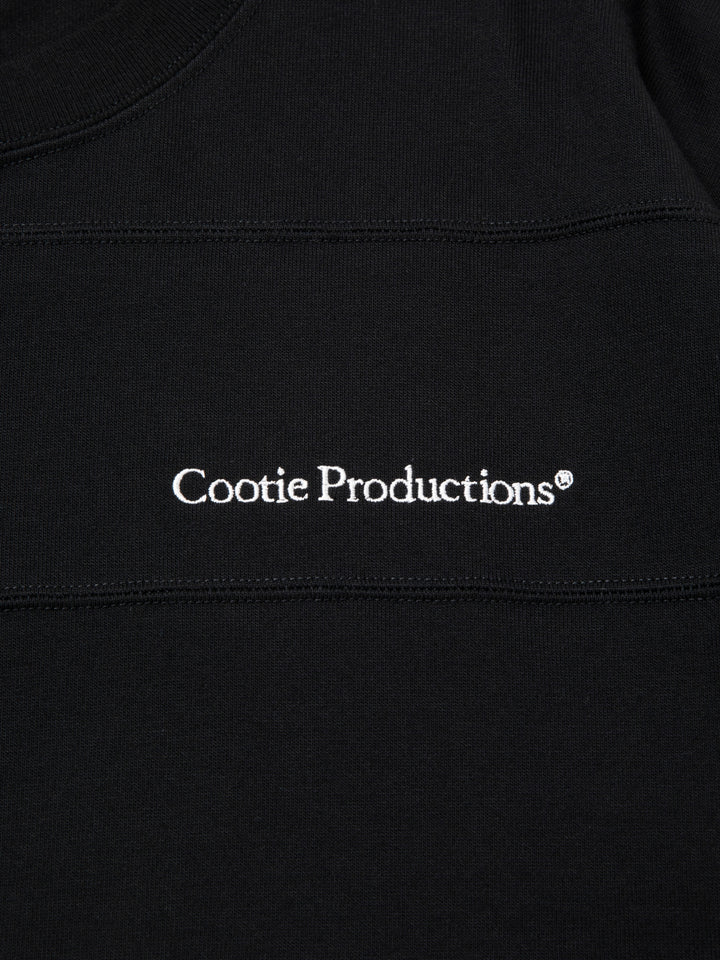COOTIE | Plaited Jersey Paneling Border L/S Tee