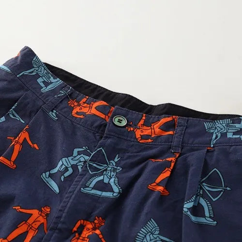 NAISSANCE | INDIAN COWBOY PRINTED SHORTS
