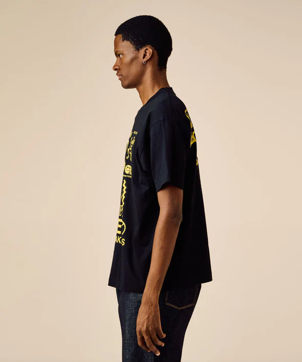 BEDWIN & THE HEARTBREAKERS | S/S PRINTED TEE "Acid House"