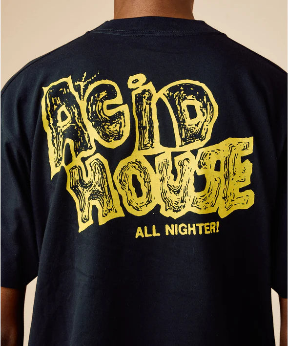 BEDWIN & THE HEARTBREAKERS | S/S PRINTED TEE "Acid House"