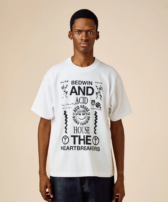 BEDWIN & THE HEARTBREAKERS | S/S PRINTED TEE "Acid House"
