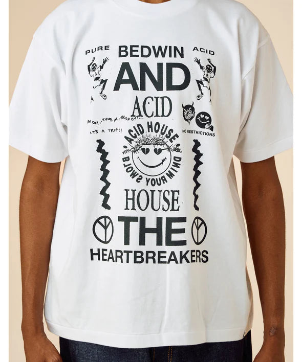 BEDWIN & THE HEARTBREAKERS | S/S PRINTED TEE "Acid House"
