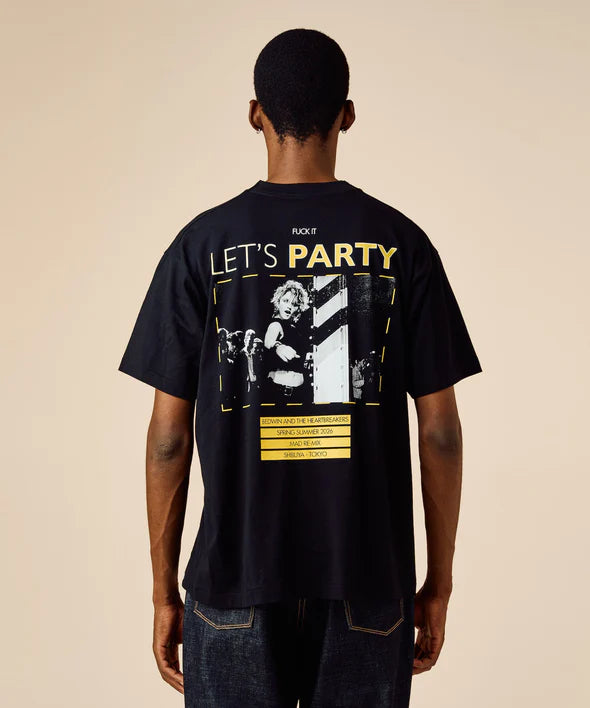 BEDWIN & THE HEARTBREAKERS | S/S PRINTED TEE "Let's Party"