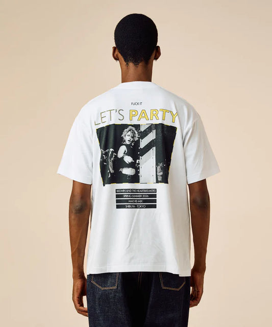BEDWIN & THE HEARTBREAKERS | S/S PRINTED TEE "Let's Party"