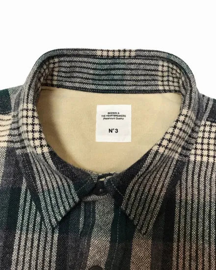 BEDWIN & THE HEARTBREAKERS | L/S WOOL CPO SHIRT JACKET "RICHARDS"