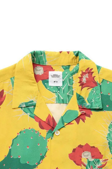 BEDWIN & THE HEARTBREAKERS | S/S OPEN COLLAR ALOHA SHIRT "ROGERS"