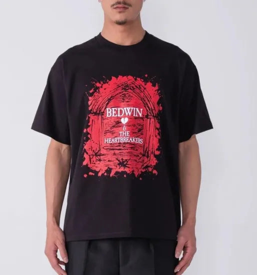 BEDWIN & THE HEARTBREAKERS | S/S PRINTED TEE "WALKER"