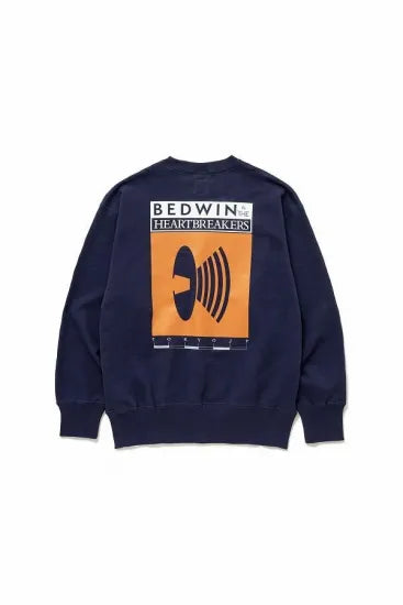 BEDWIN & THE HEARTBREAKERS | L/S PRINTED C-NECK SWEAT "M.GORE"