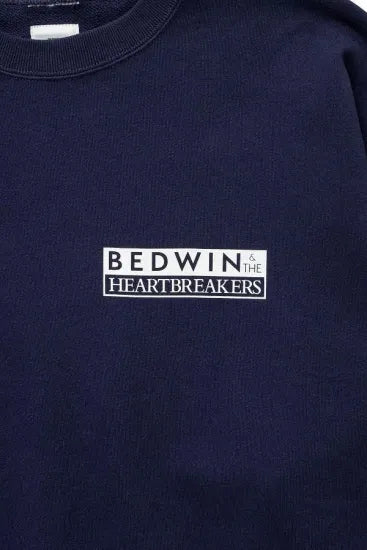 BEDWIN & THE HEARTBREAKERS | L/S PRINTED C-NECK SWEAT "M.GORE"