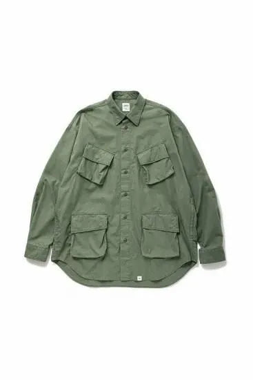 BEDWIN & THE HEARTBREAKERS | L/S BIG JUNGLE SHIRT "KOVE"