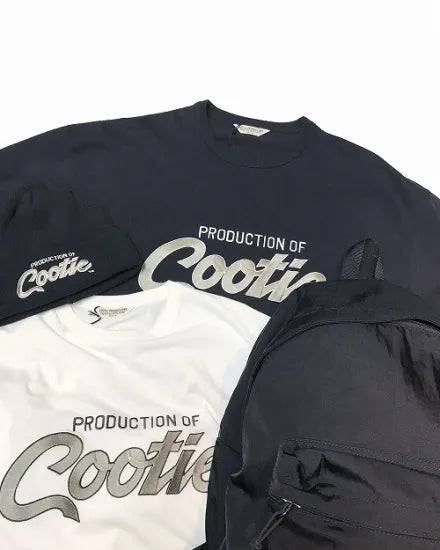 COOTIE | Embroidery Oversized L/S Tee (PRODUCTION OF COOTIE)