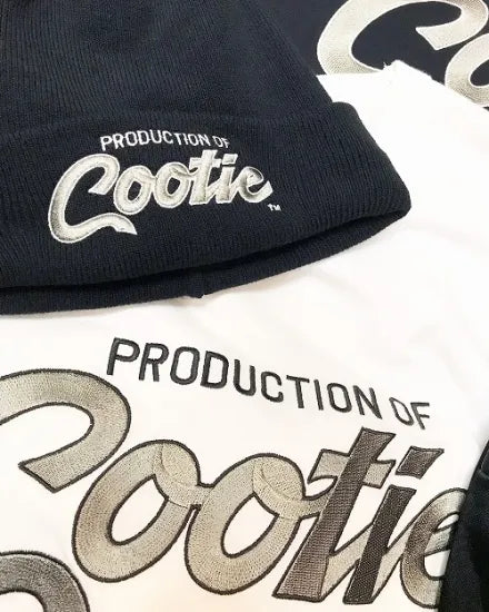 COOTIE | Embroidery Oversized L/S Tee (PRODUCTION OF COOTIE)