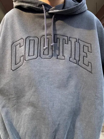 COOTIE | Pigment Dyed Open End Yarn Sweat Hoodie