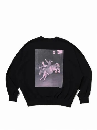 COOTIE | Print Sweat Crew (Pink 14)