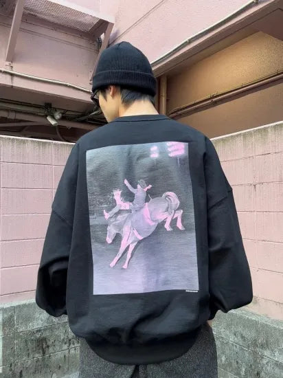 COOTIE | Print Sweat Crew (Pink 14)