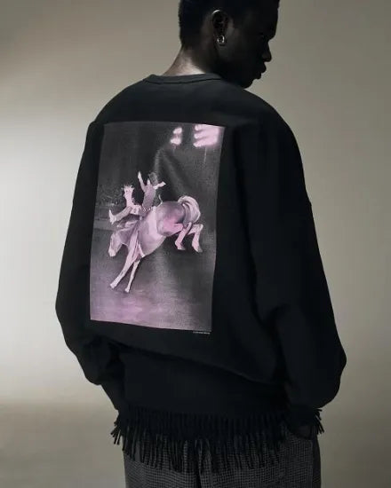 COOTIE | Print Sweat Crew (Pink 14)