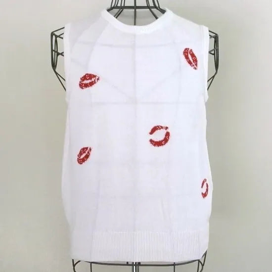 ENGLATAILOR | KISS KNIT VEST