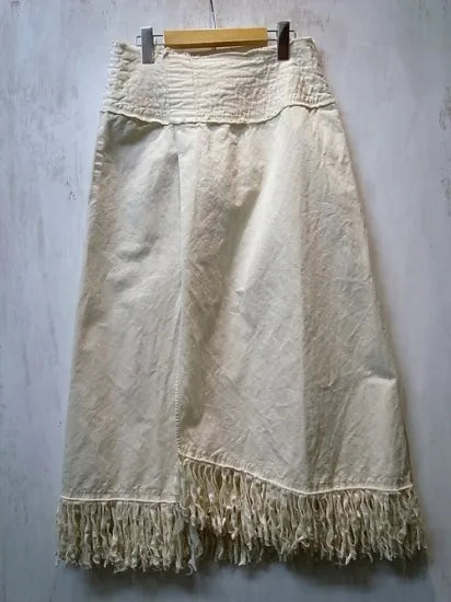 LI HUA | Fringe Long Skirt