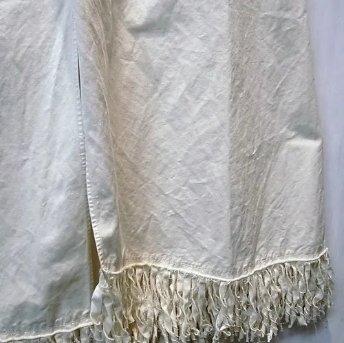 LI HUA | Fringe Long Skirt