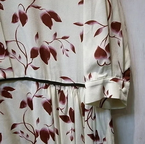 LI HUA | Ivy Pattern Print Dress