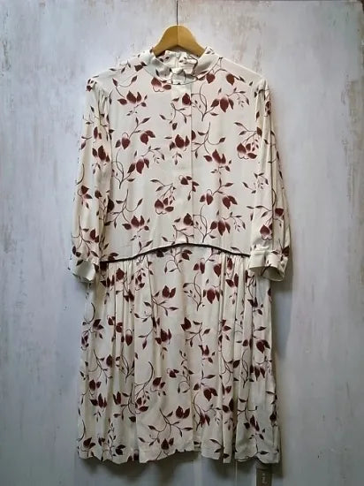 LI HUA | Ivy Pattern Print Dress